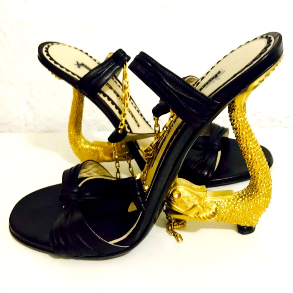 ISO Jimmy Choo Fish Heel Sandals